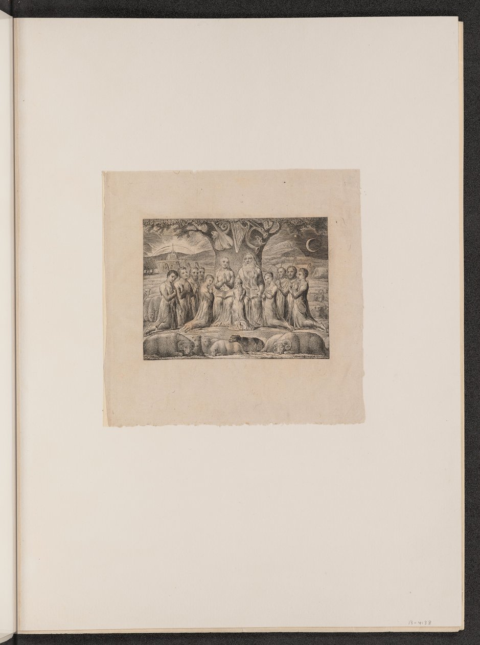 İş ve Ailesi by William Blake