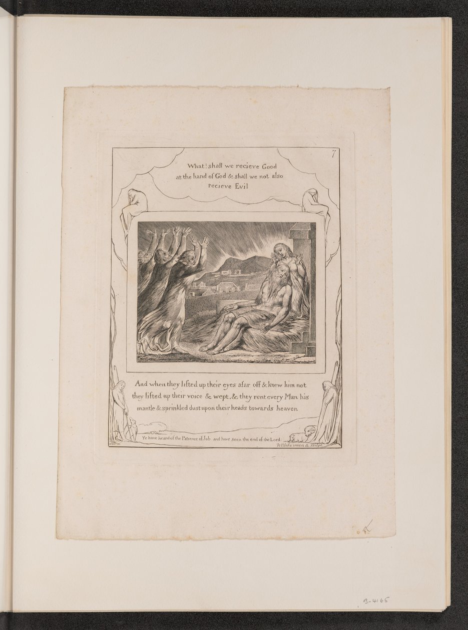 İşin Yorganları, 1825. by William Blake