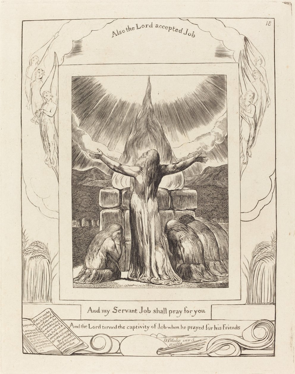 işin fedakarlığı by William Blake