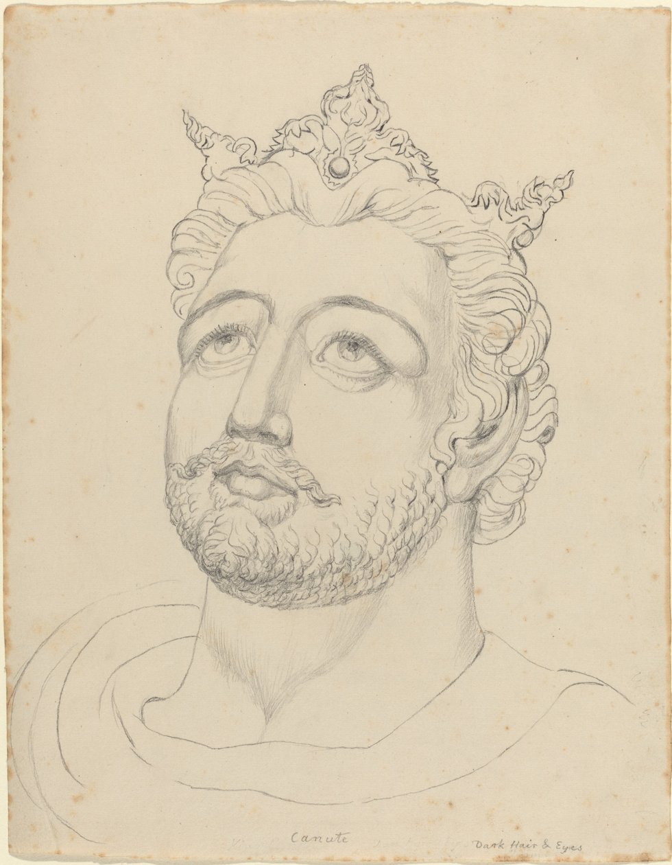 Kral Kanut by William Blake