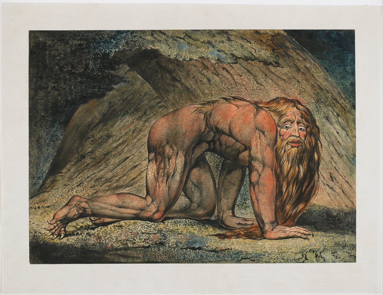 Nebukadnezar by William Blake