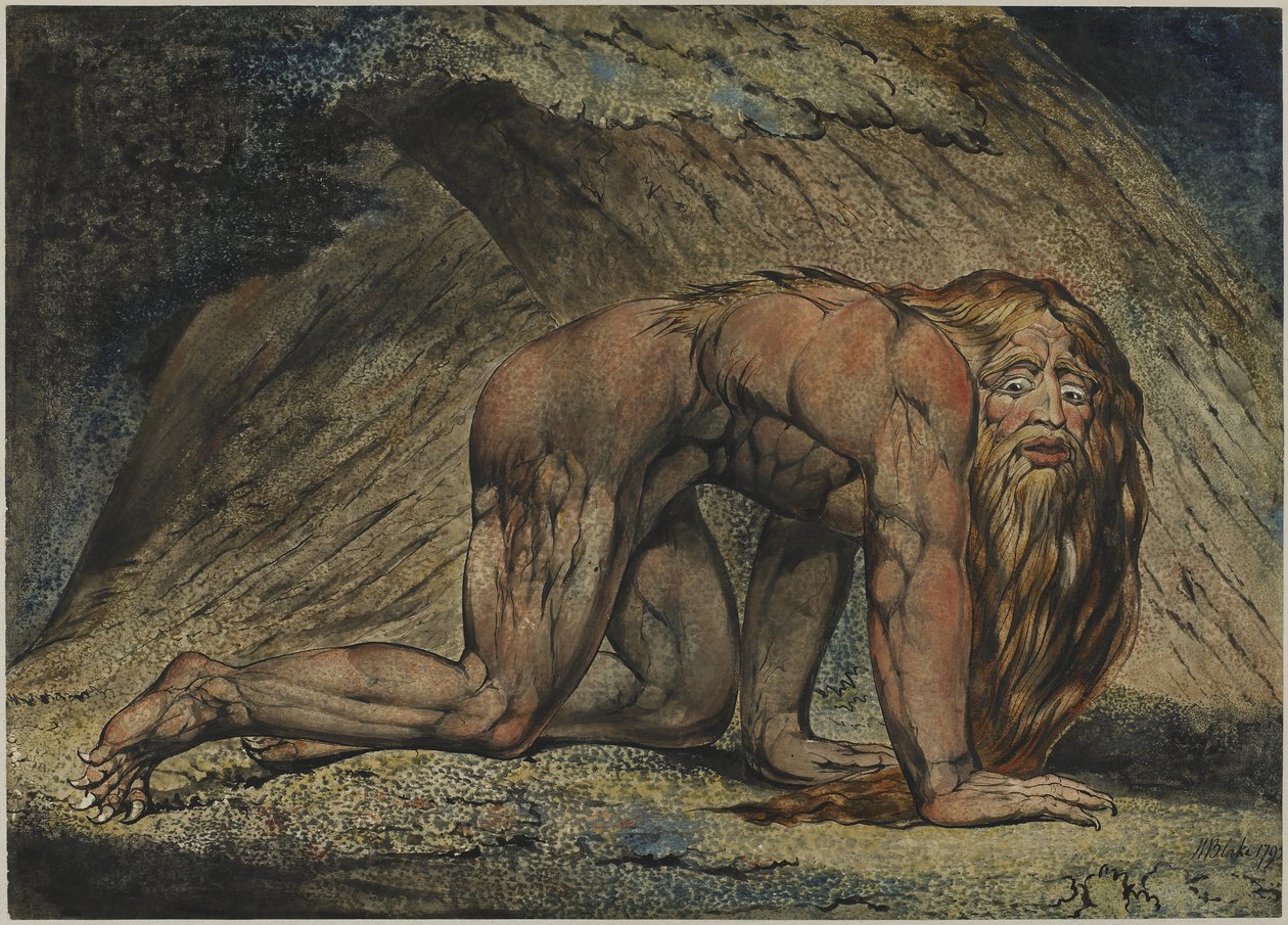 Nebukadnezar by William Blake