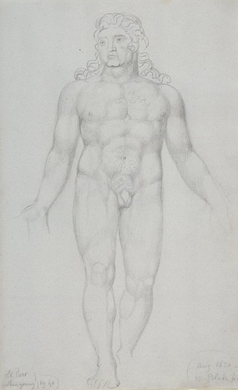 Gençken Yaşlı Parr, 1820 by William Blake
