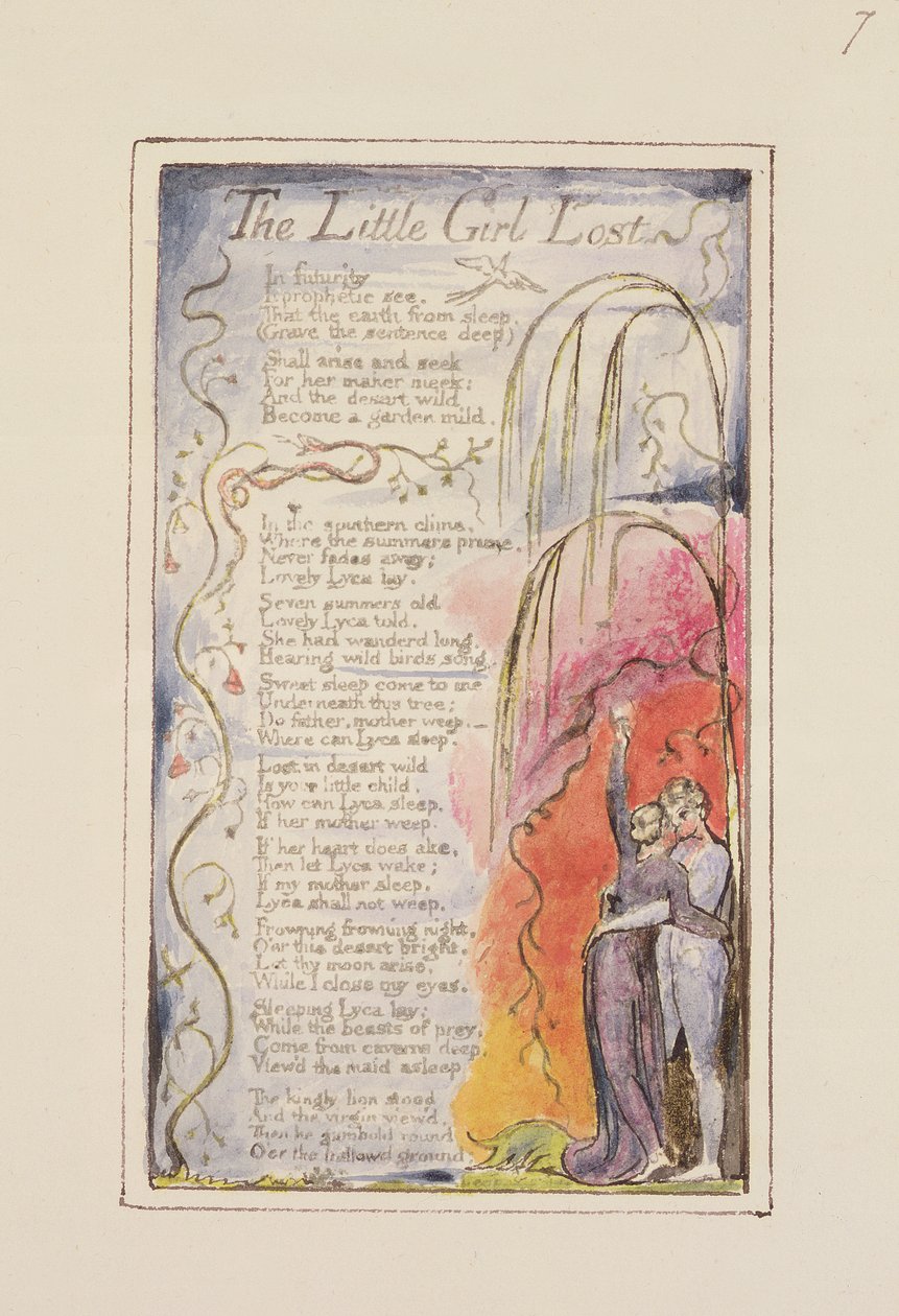 S.124-1950.pt35 Kaybolan Küçük Kız: Songs of Innocence and of Experience