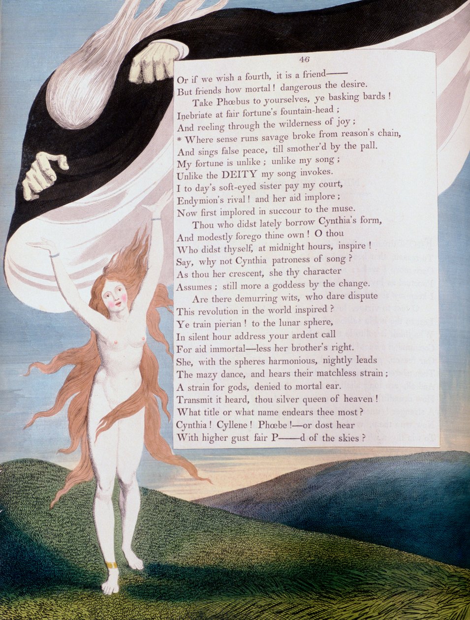 Sayfa 46, Edward Genç Gece Düşünceleri Şövalyeleri, c1797 by William Blake