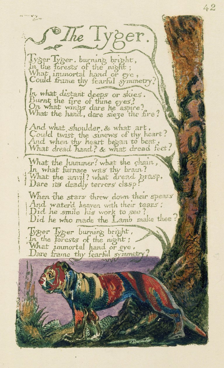 William Blake tarafından yazılan 