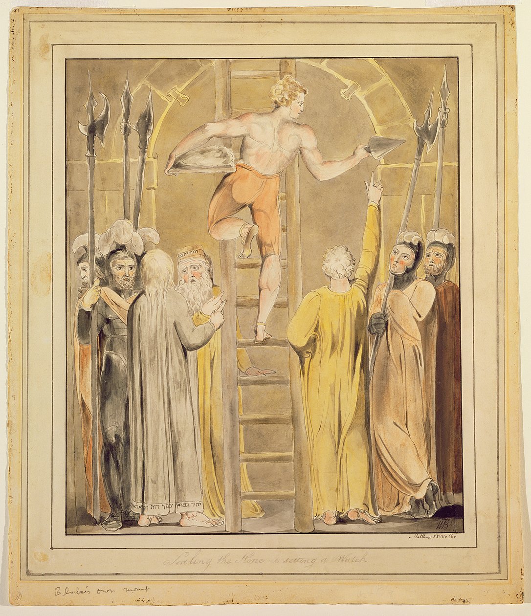 Taşı Mühürlemek ve Saat Kurmak by William Blake