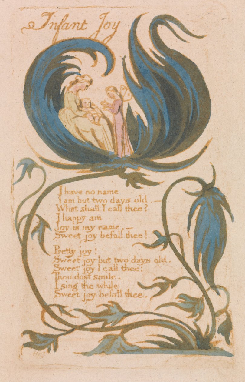 Masumiyet Şarkıları, Plaka 14, %22Bebek Sevinci%22 (Bentley 25) by William Blake