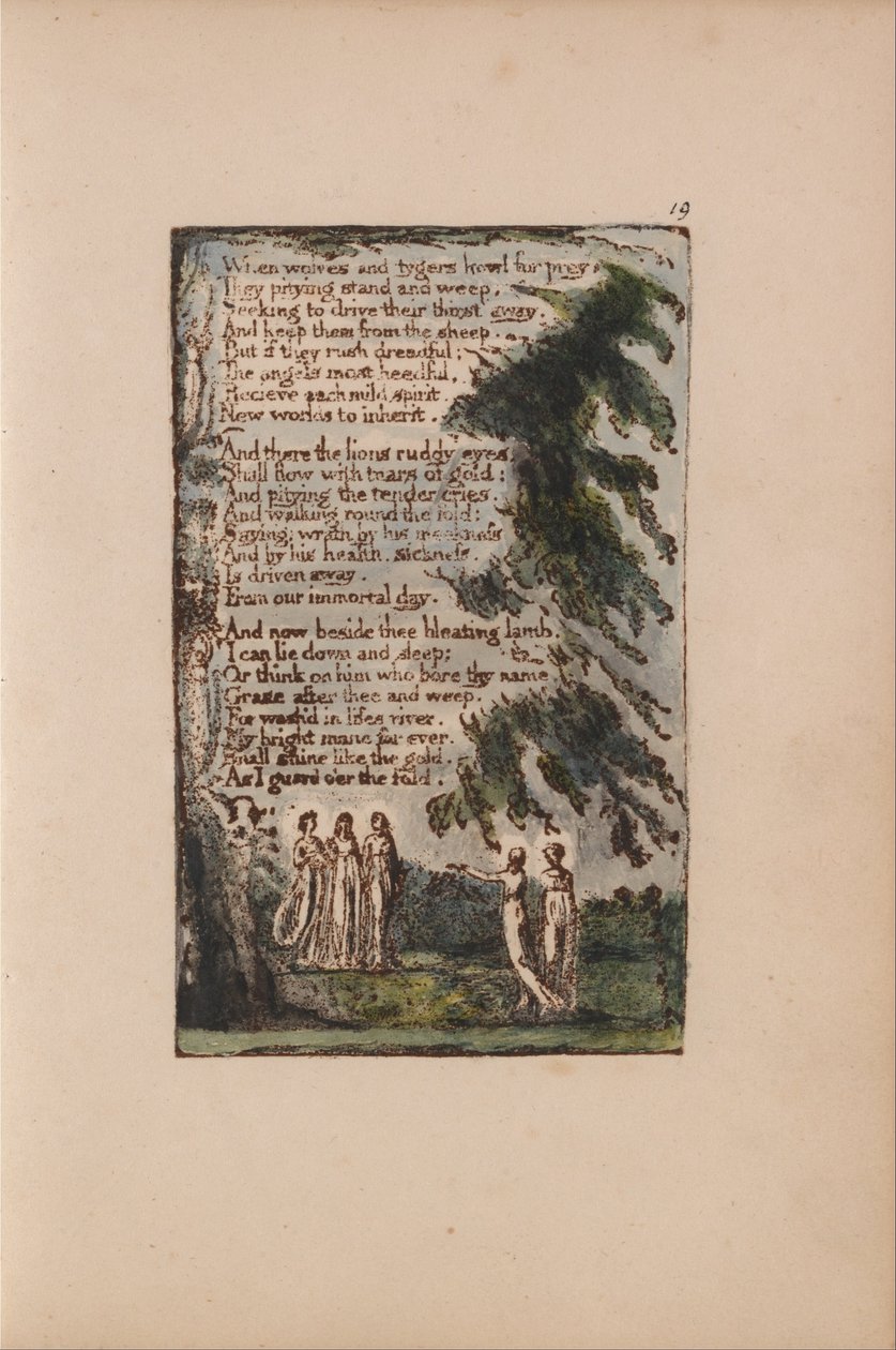 Masumiyet ve Tecrübe Şarkıları, Plaka 19, Gece (Bentley 21) by William Blake