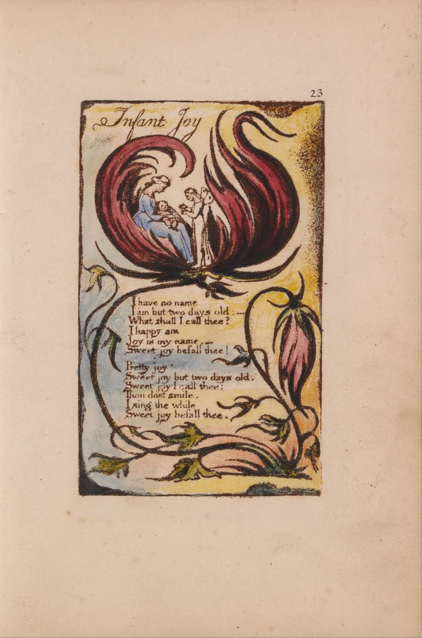 Masumiyet ve Tecrübe Şarkıları, Plaka 23, Bebek Sevinci (Bentley 25) by William Blake