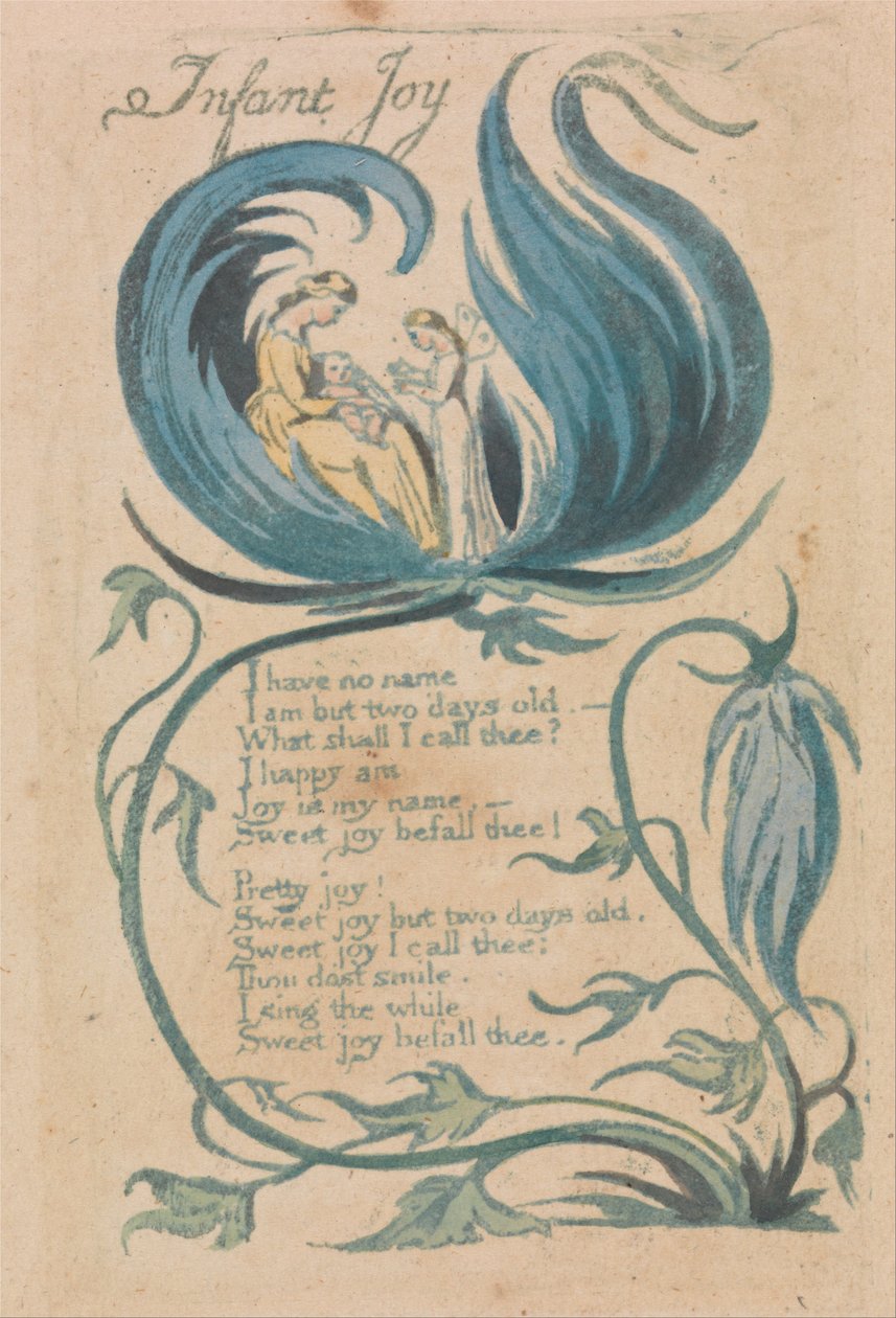 Masumiyet ve Deneyim Şarkıları, Plaka 28, Bebek Sevinci (Bentley 25) by William Blake