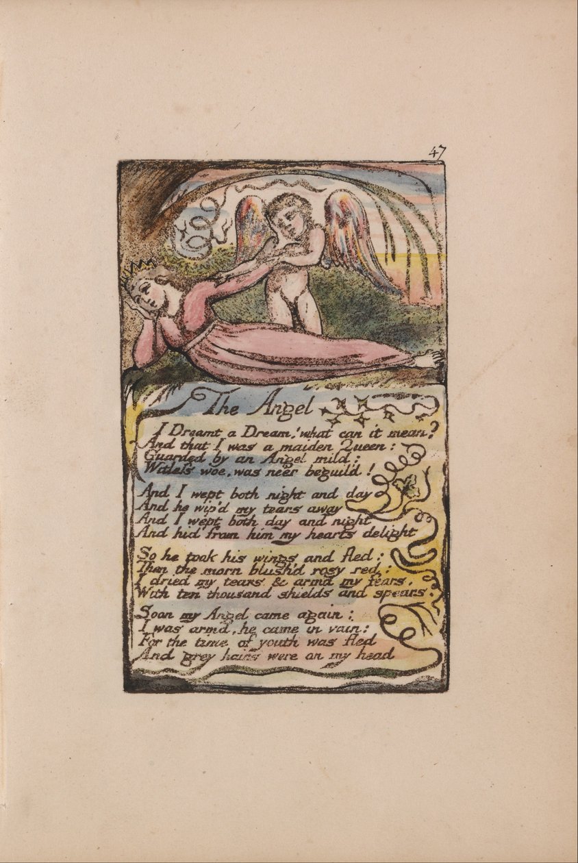 Masumiyet ve Deneyim Şarkıları, Plaka 47, Melek (Bentley 41) by William Blake
