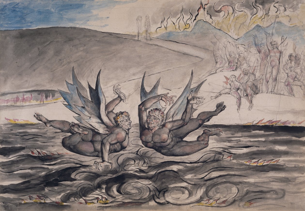 Şaşkın Şeytanlar Dövüşüyor, Dante Alighieri