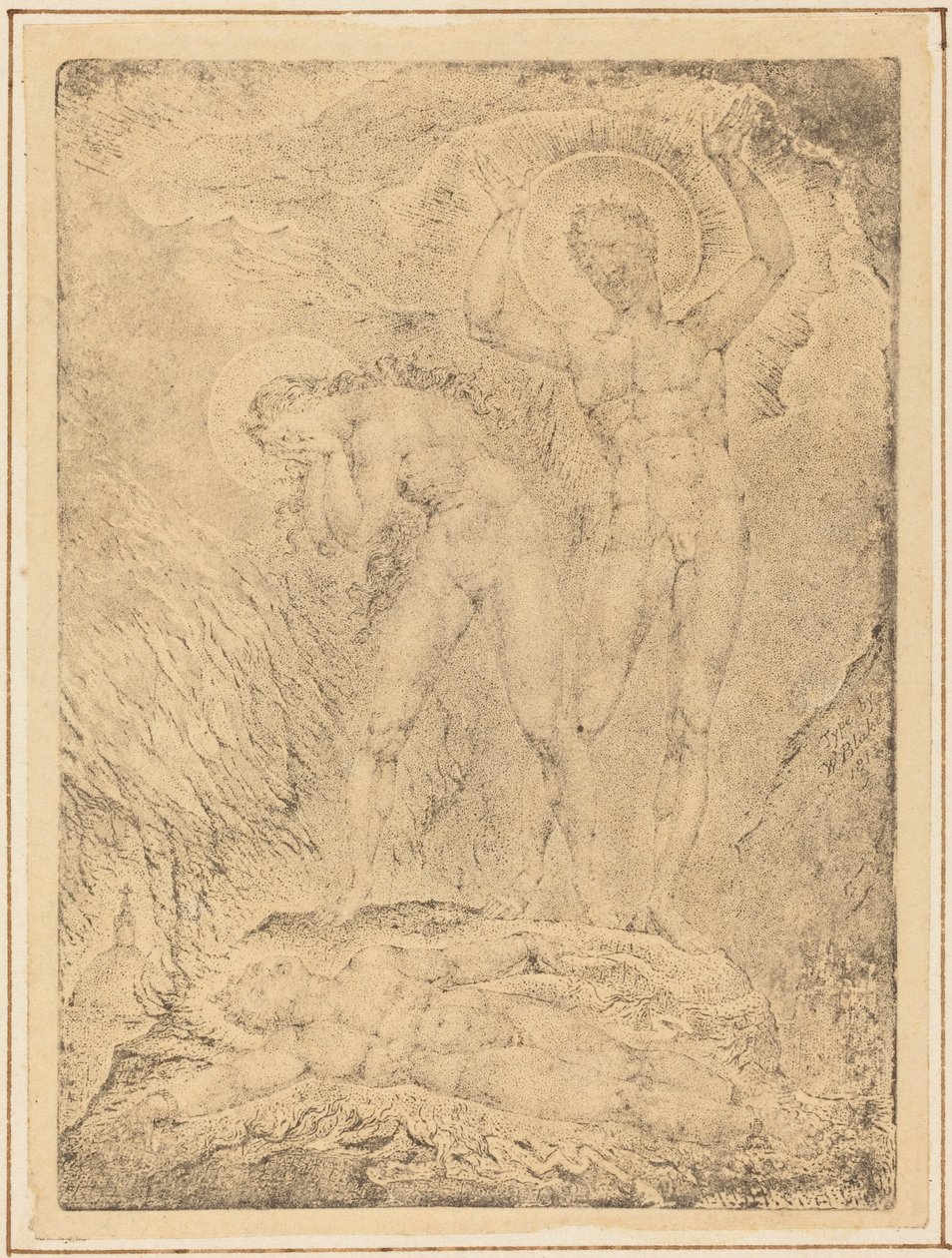 Orkun Zincirlenmesi by William Blake