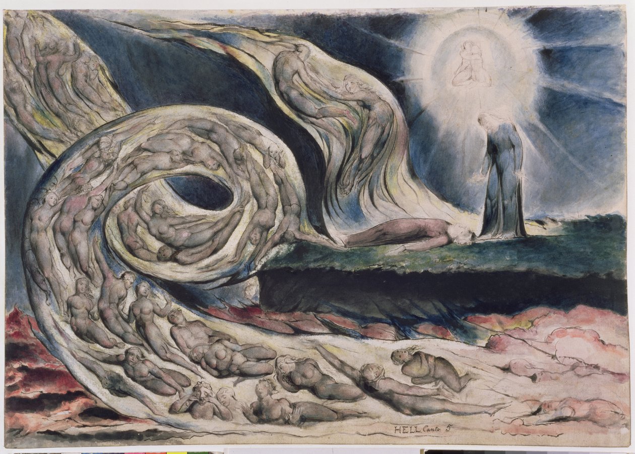 Şehvetli Çember by William Blake