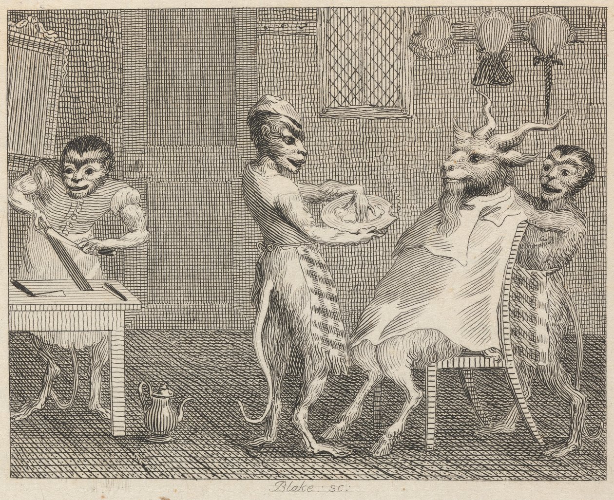 Sakalsız Keçi by William Blake