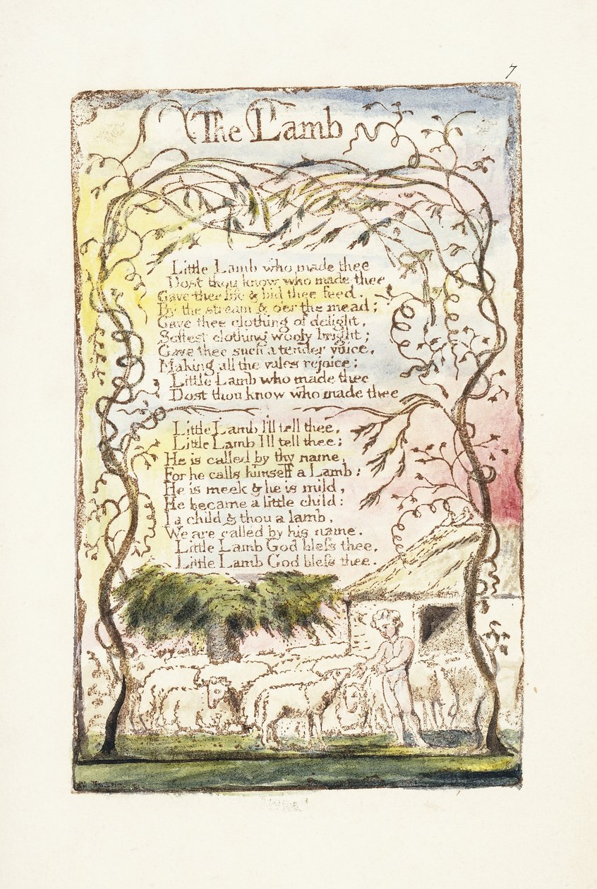Kuzu, 1789 by William Blake