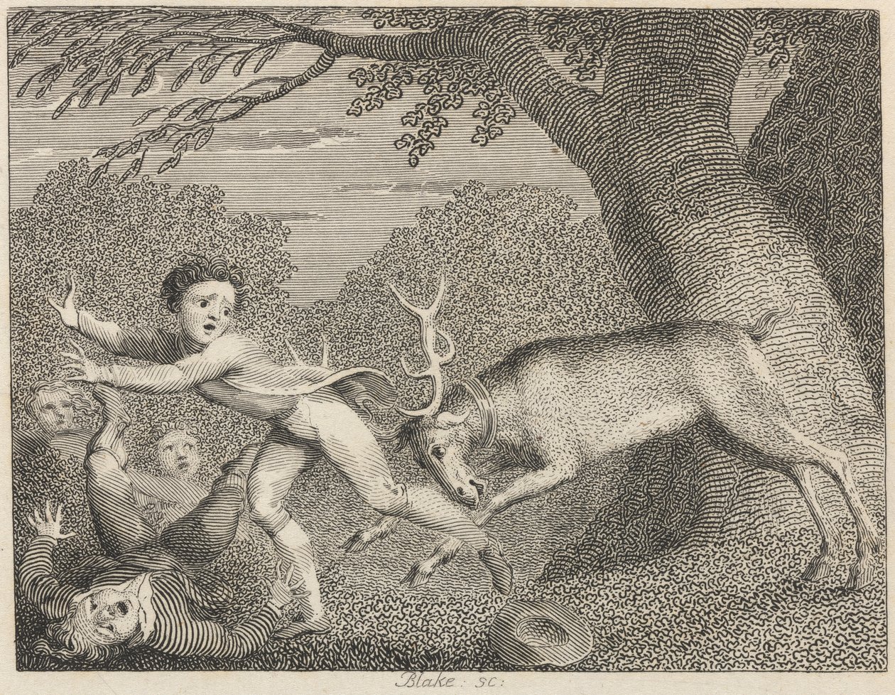 Evcil Geyik by William Blake