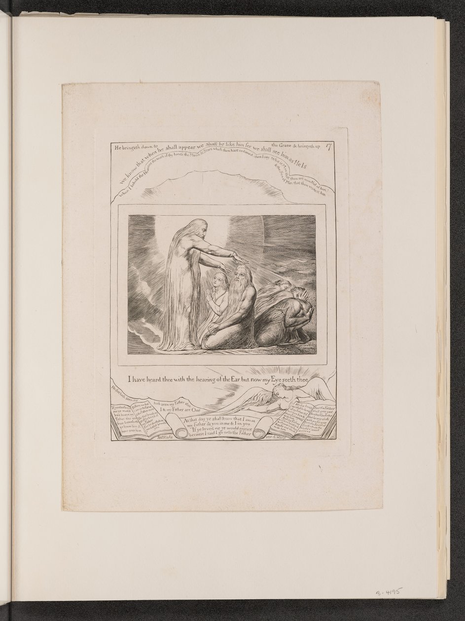 İsa'nın Vizyonu by William Blake