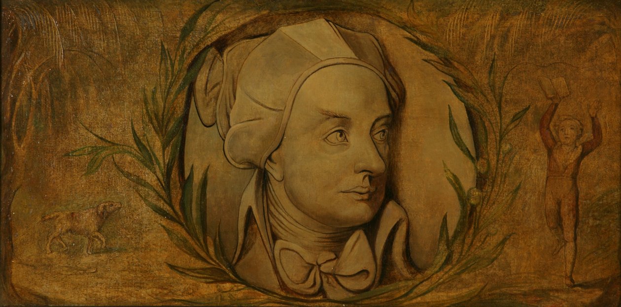 William Cowper (tuval üzerine temper) by William Blake