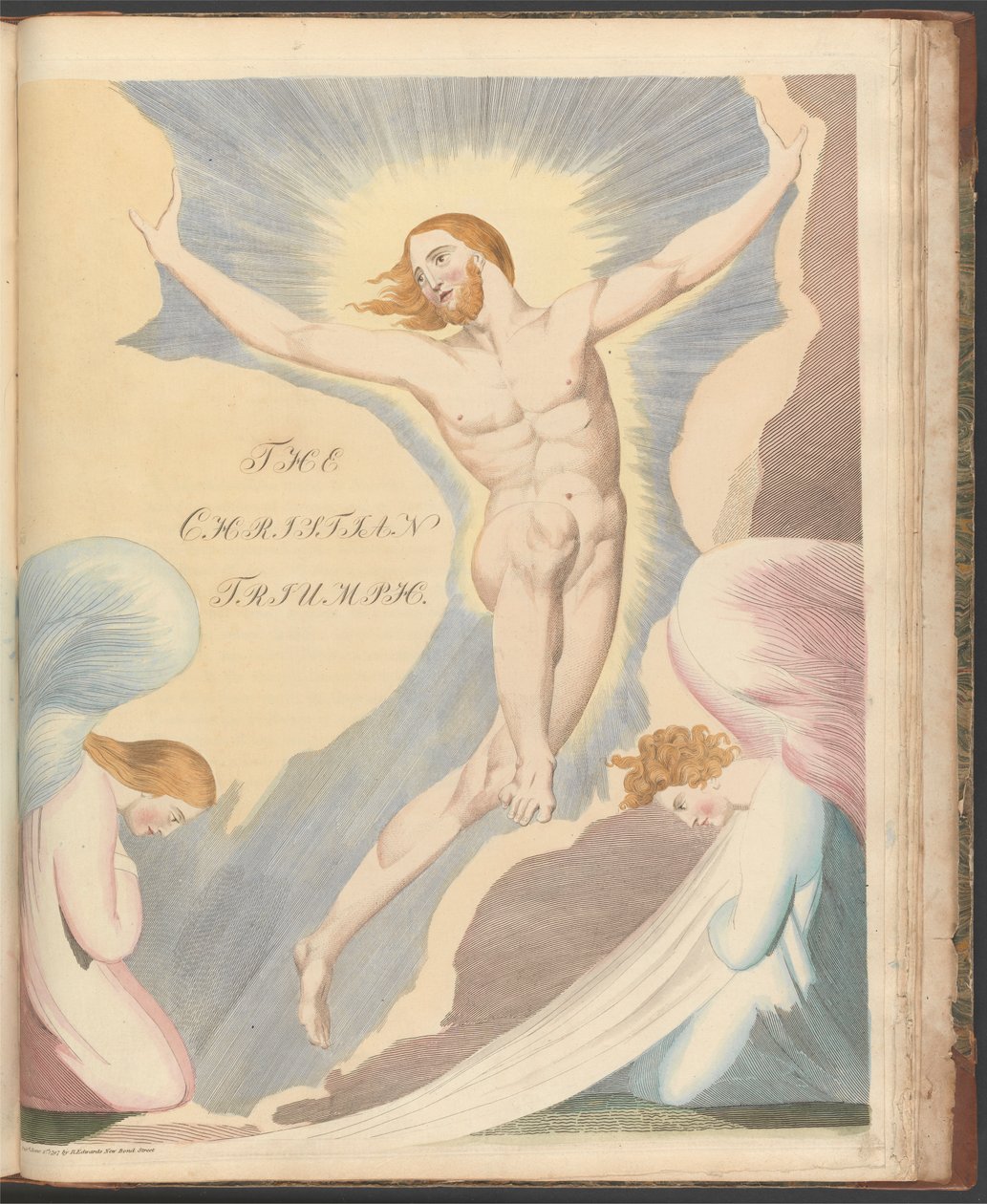 Young'ın Gece Düşünceleri, Sayfa 65, Dördüncü Gece, "Hıristiyan Zaferi." by William Blake