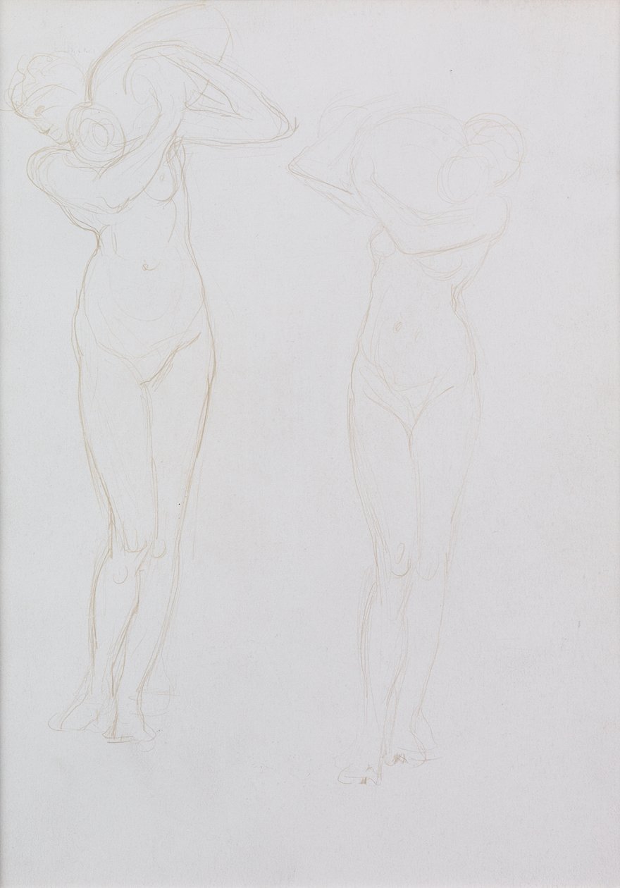Çalışma (metal nokta) by William Blake Richmond