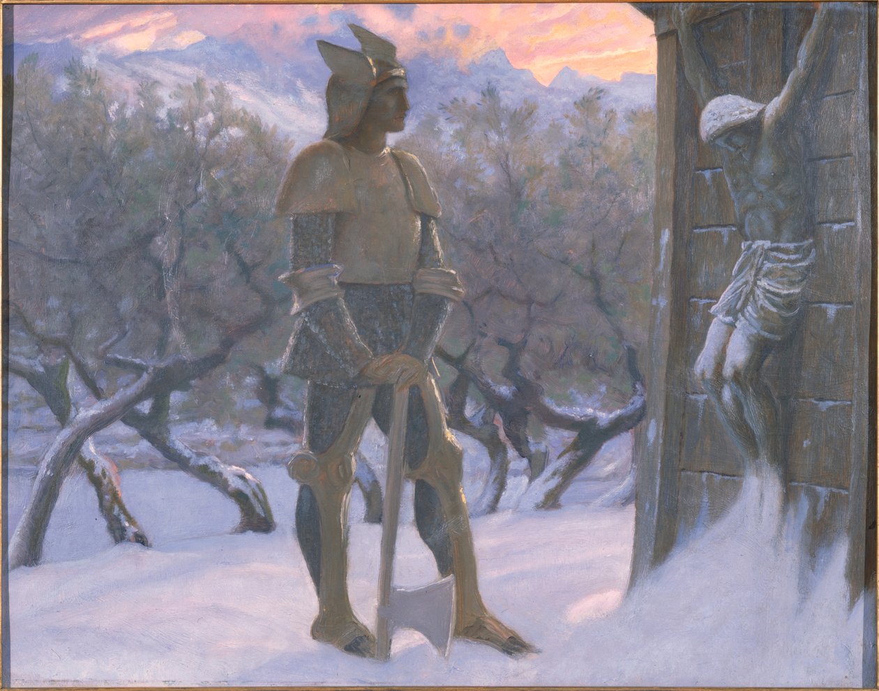 Hun ve Haç by William Blake Richmond
