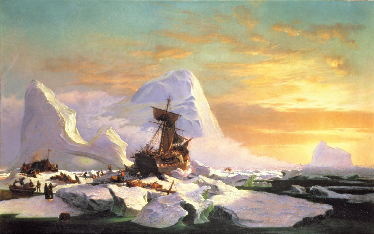 Buzda Ezilmiş by William Bradford