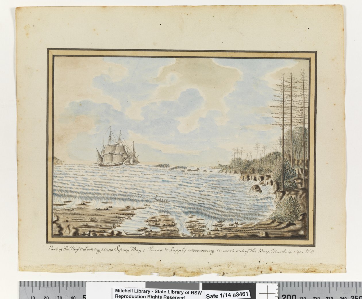 Op. P. 194. `Reef & Landing