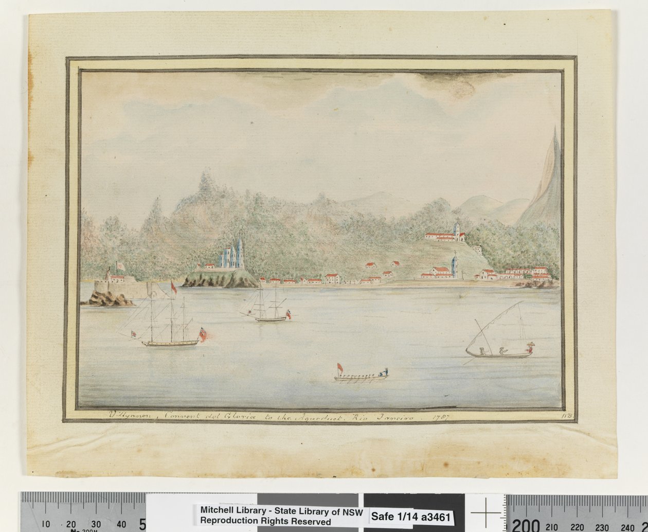 Op. p. 37. `Villyanon, Su Kemeri Manastırı del Gloria. Rio Janeiro 1787