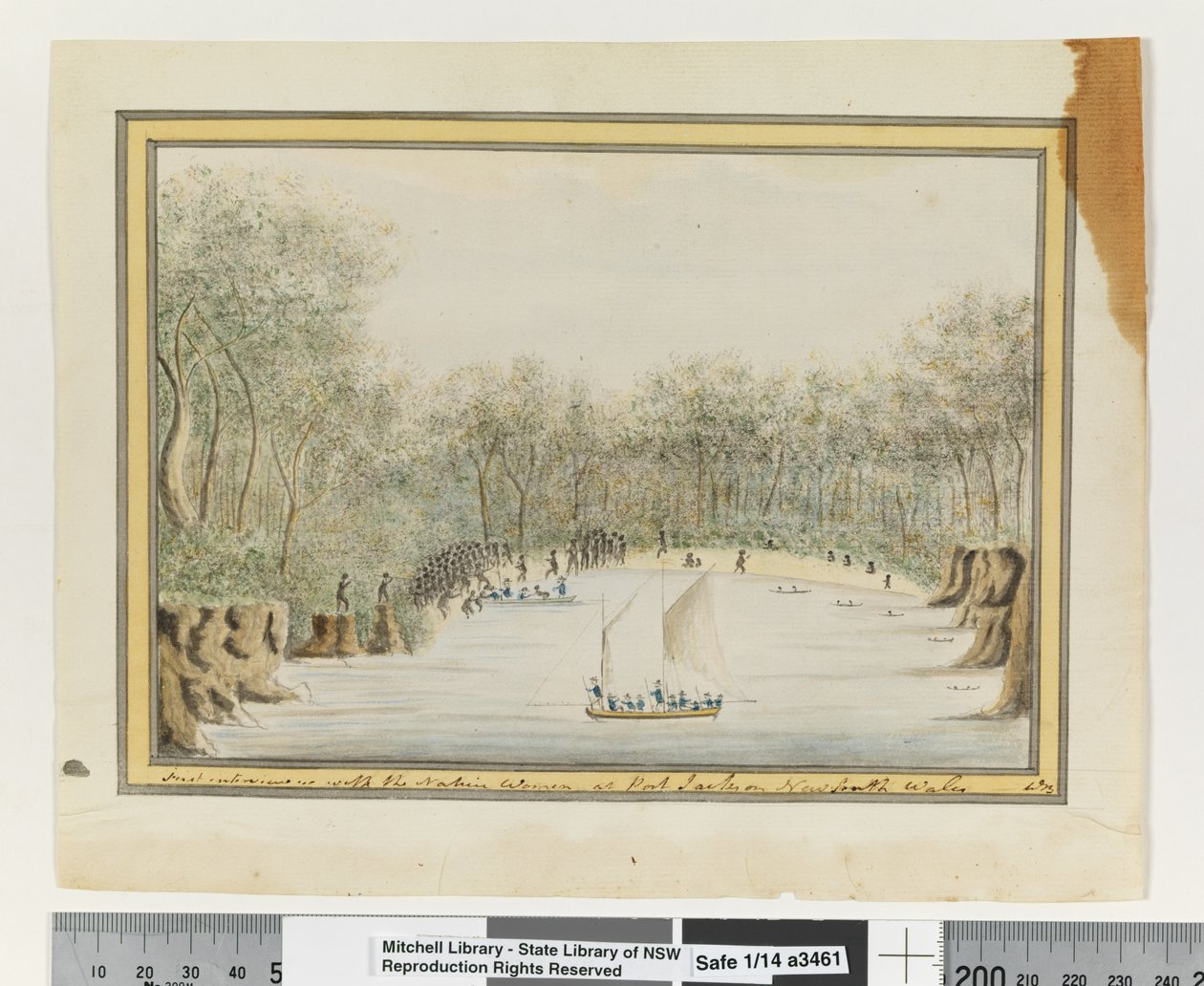 Op. p. 70. `Port Jackson New South Wales