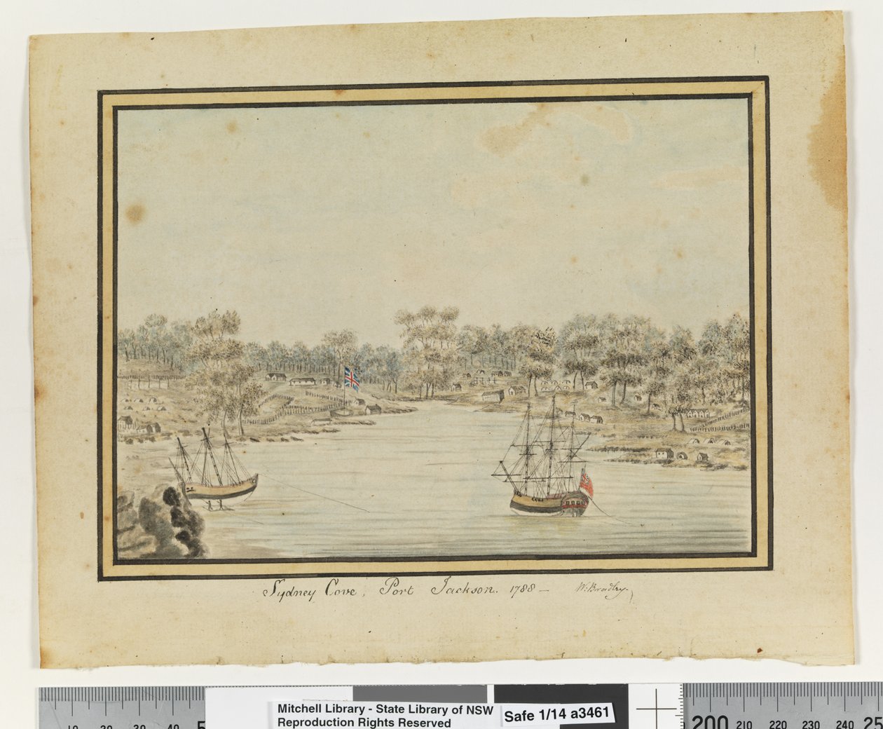 Op. P. 84. `Sidney Koyu, Jackson Limanı. 1788
