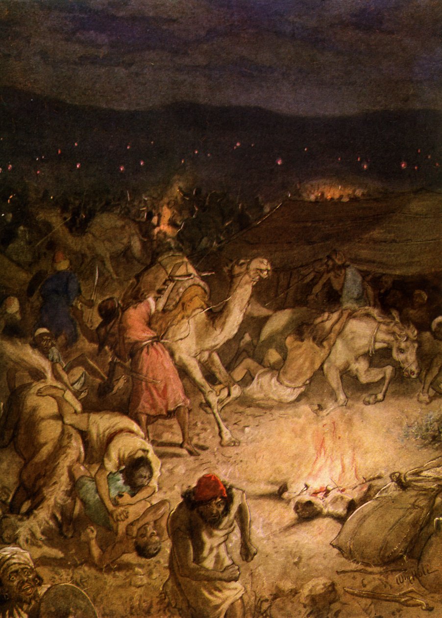Elí og Samúel. Og hann sagði Það er Drottinn: - Biblían by William Brassey Hole