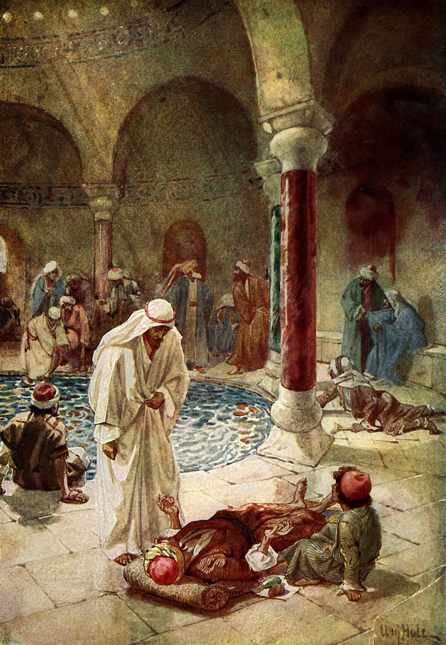 Yesu yakijije umuntu urwaye - Bibiliya by William Brassey Hole