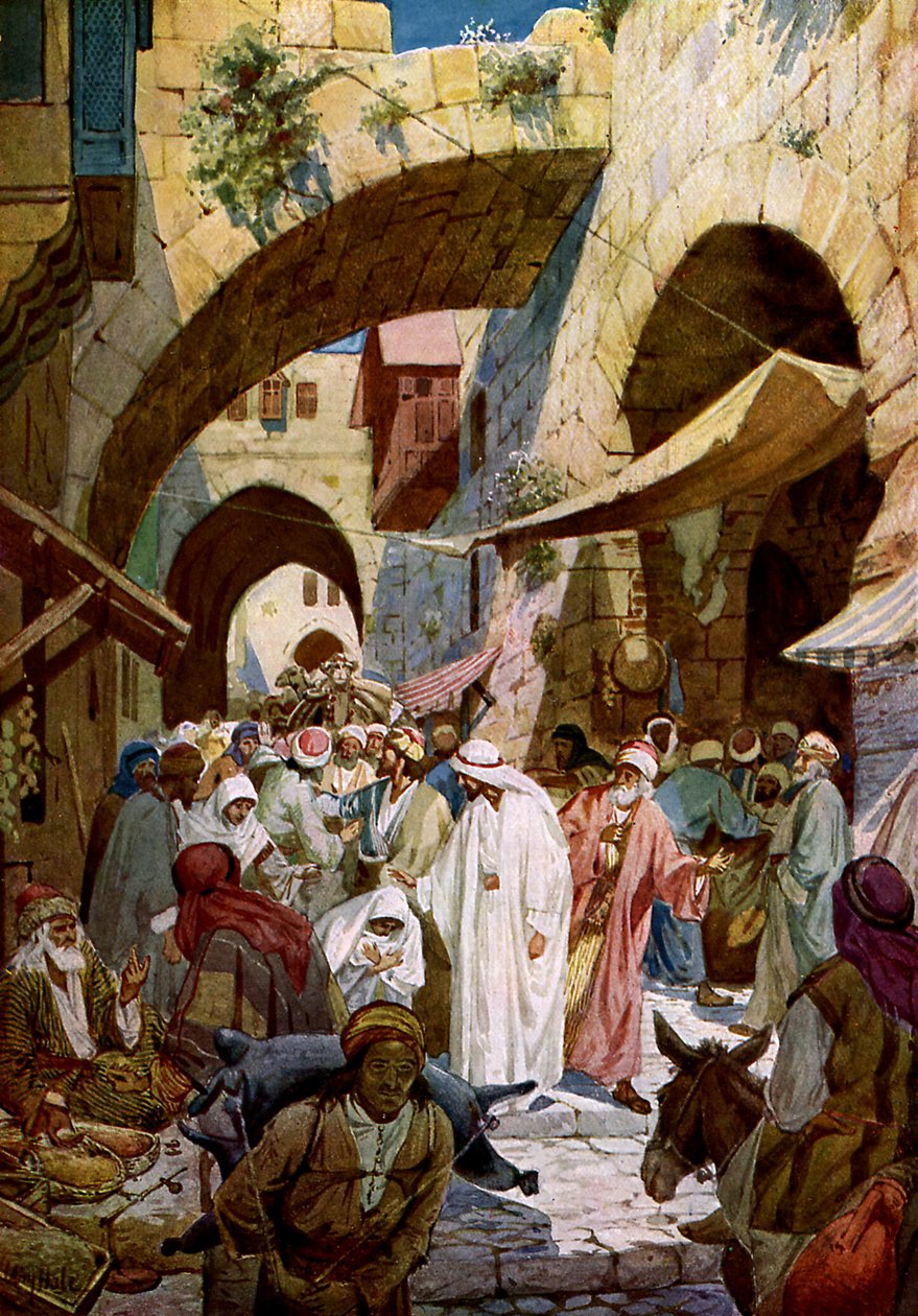 Yesu yakijije umuntu wamugaye - Bibiliya by William Brassey Hole
