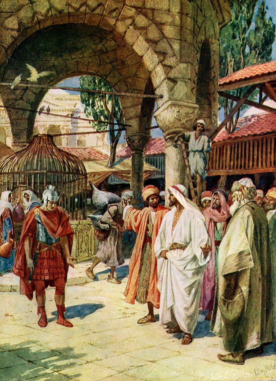 Jesus heals a centurion s servant - Bible by William Brassey Hole