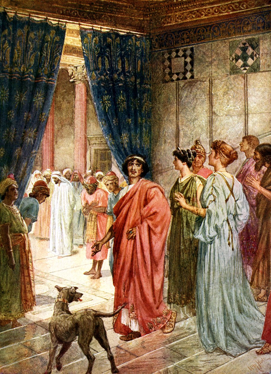 Jesus is sent to Herod - Bible by William Brassey Hole