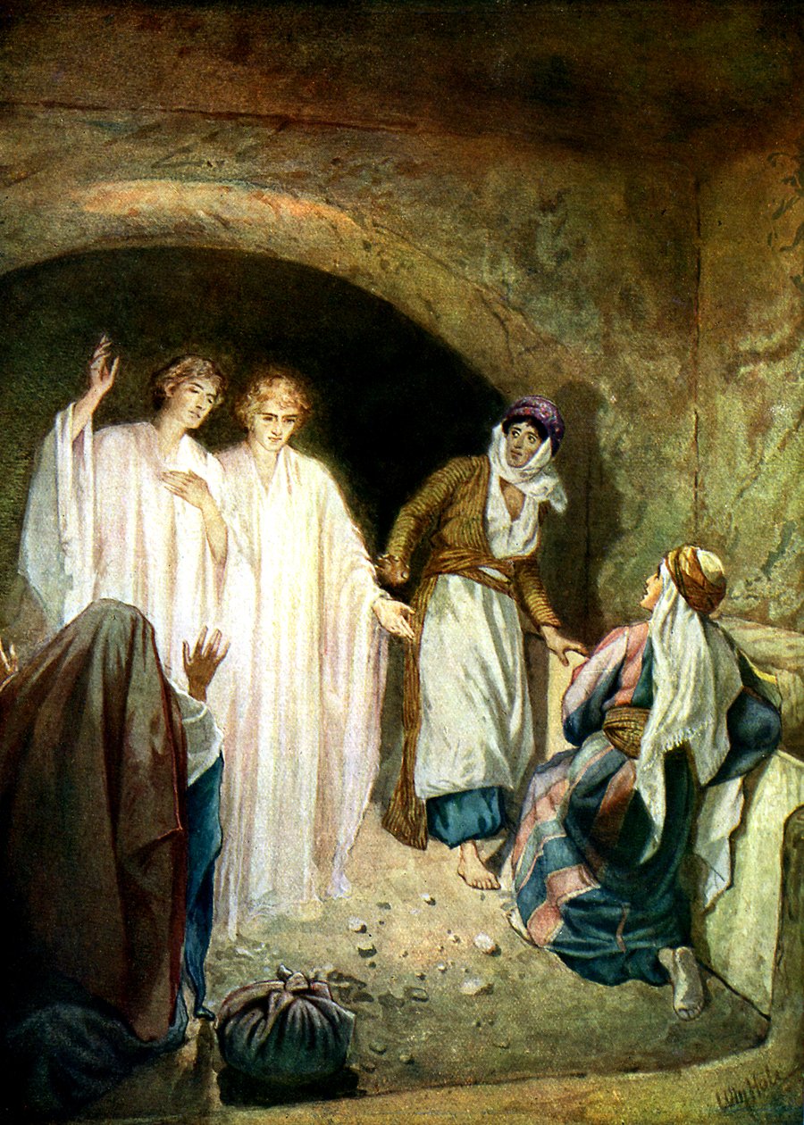 Jesus tomb is found empty - Bible by William Brassey Hole