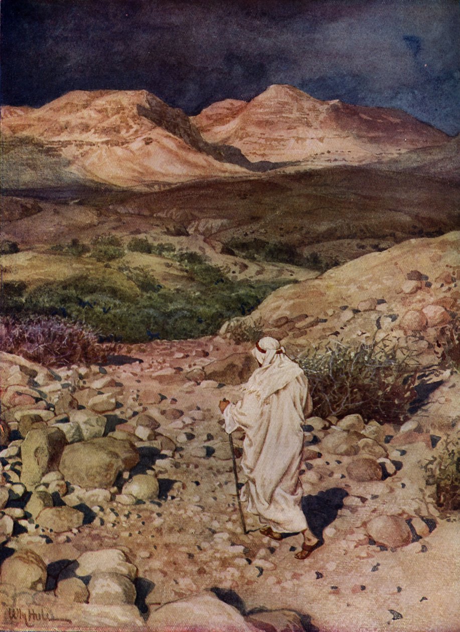 The temptation of Jesus - Bible by William Brassey Hole
