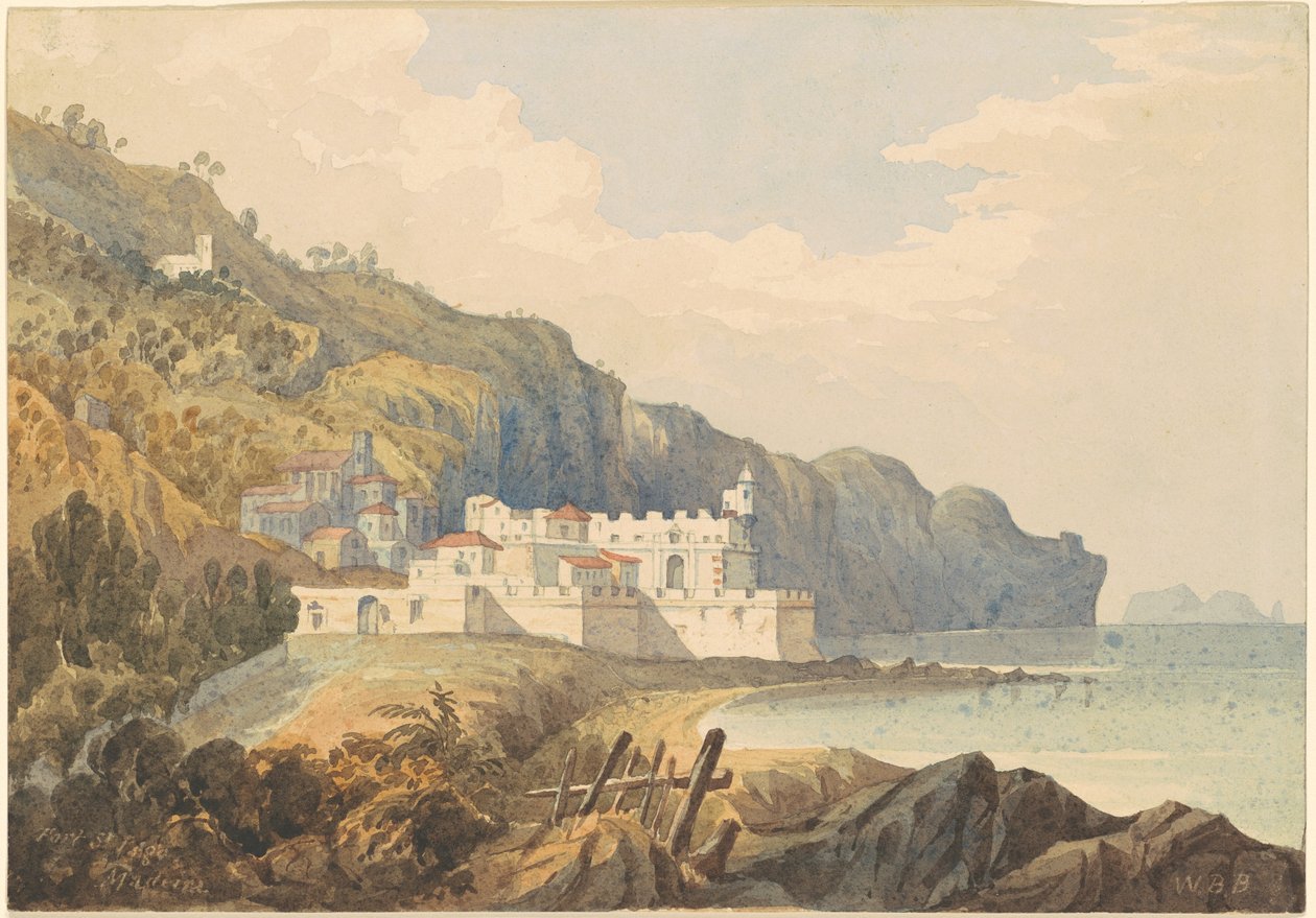 Fort St lago, Madeira by William Brenton Boggs