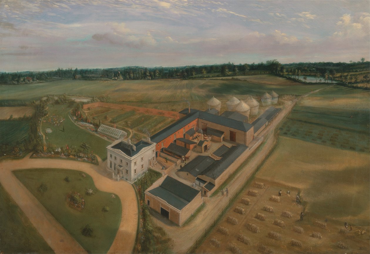 Tiptree Hall ve Çiftlik, Essex by William Brown