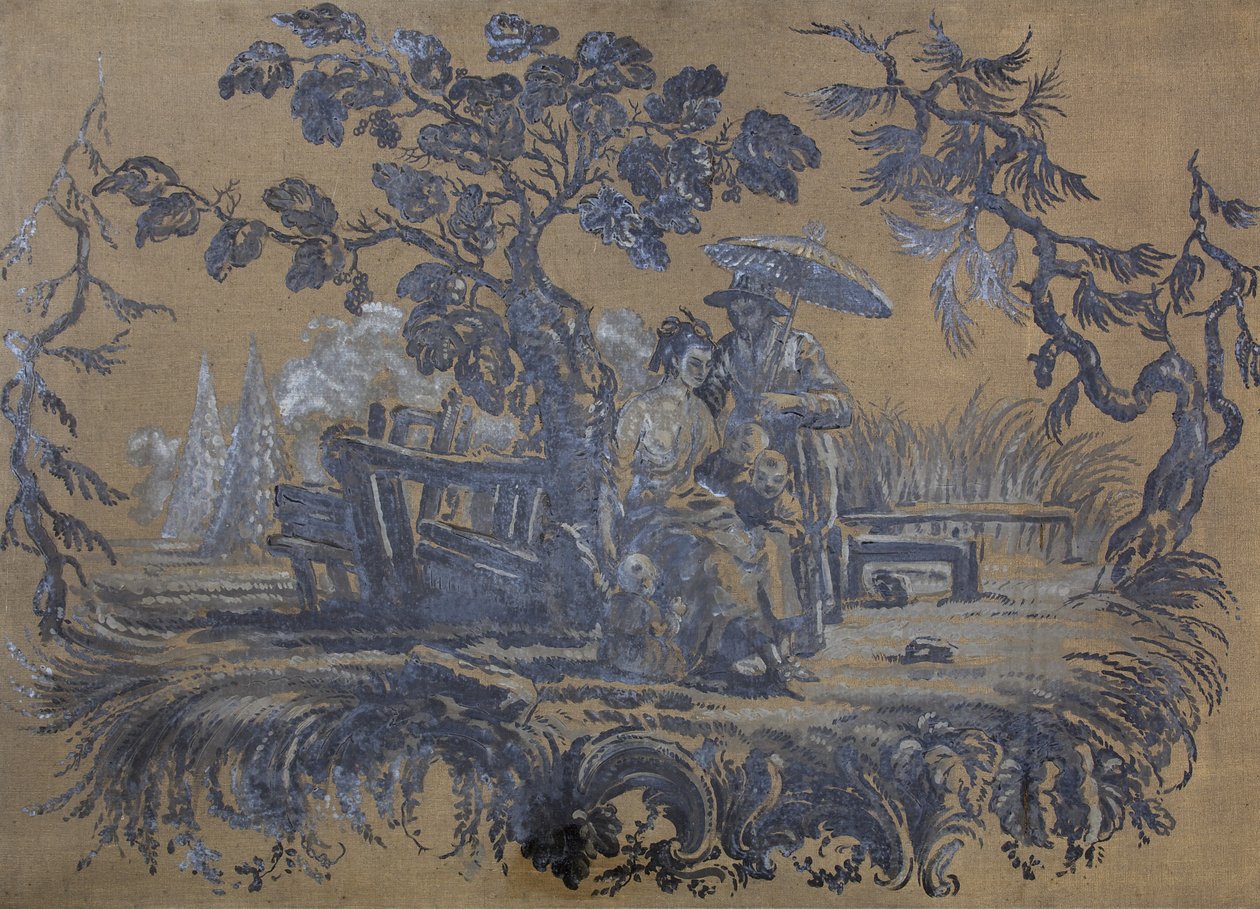 Chinoiserie (tuval üzerine yağlı boya) by William Bruce Ellis Ranken