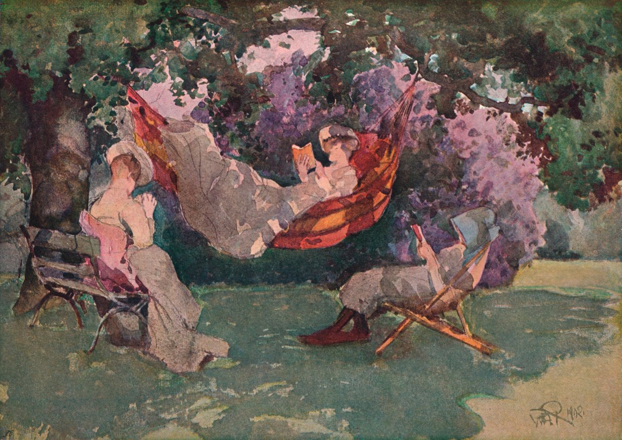 Bahçede, 1902. 1903 by William Bruce Ellis Ranken
