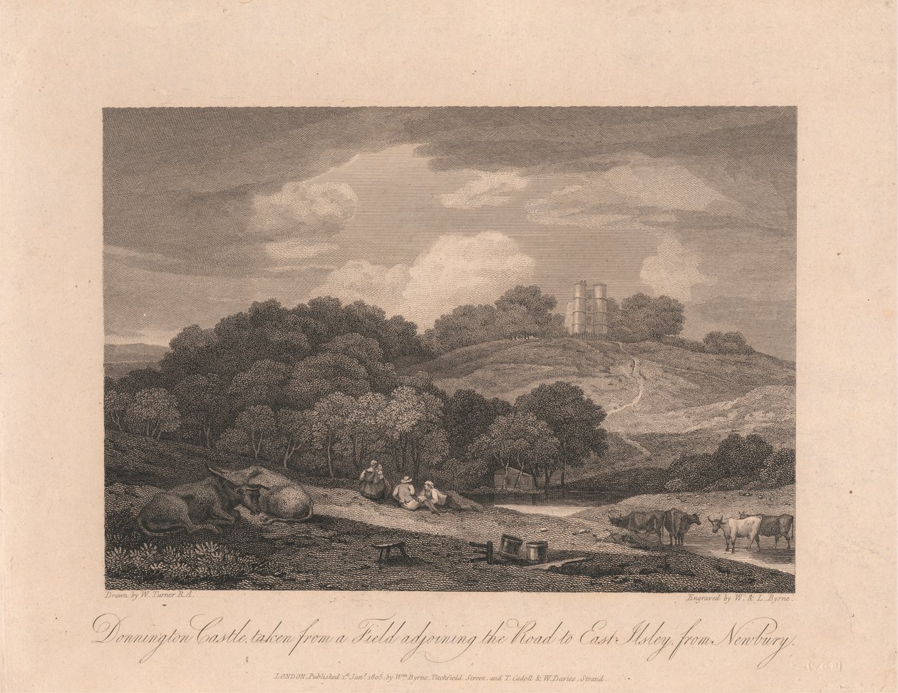 Donnington Kalesi by William Byrne