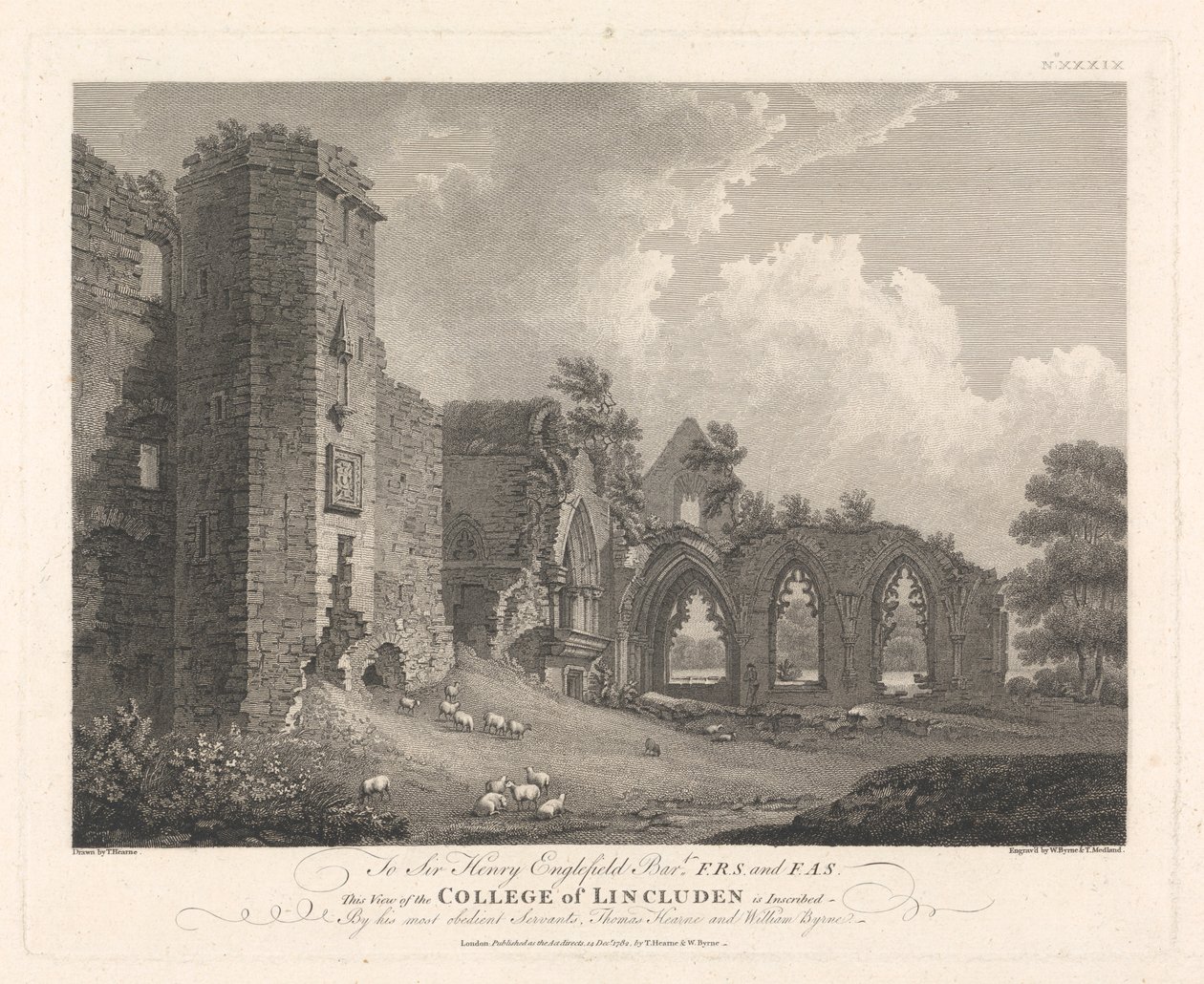 Lincluden Koleji Harabeleri by William Byrne
