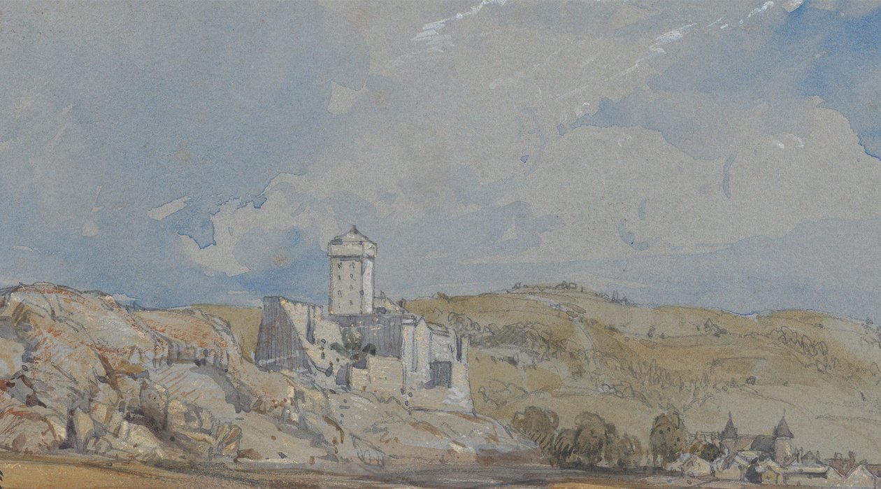 Lourdes Kalesi, 11 Temmuz 1836. by William Callow