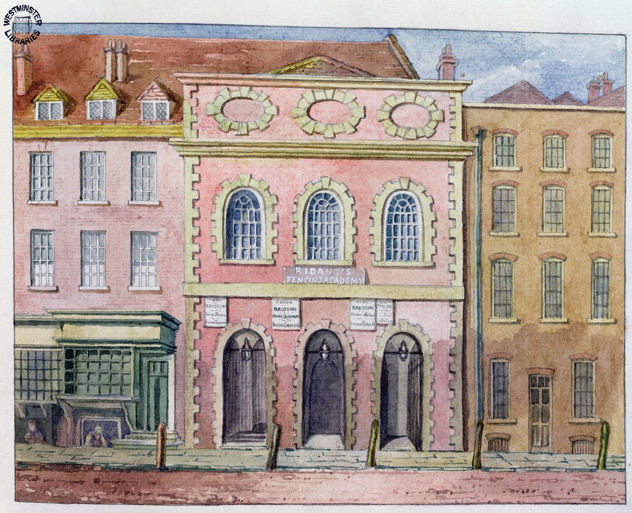 Kral Tiyatrosu, Haymarket, 1783 by William Capon