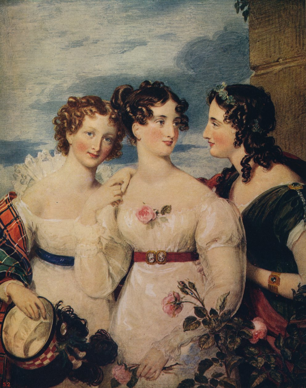Birlik: Devedikeni, Gül, Shamrock, c1850 by William Charles Ross