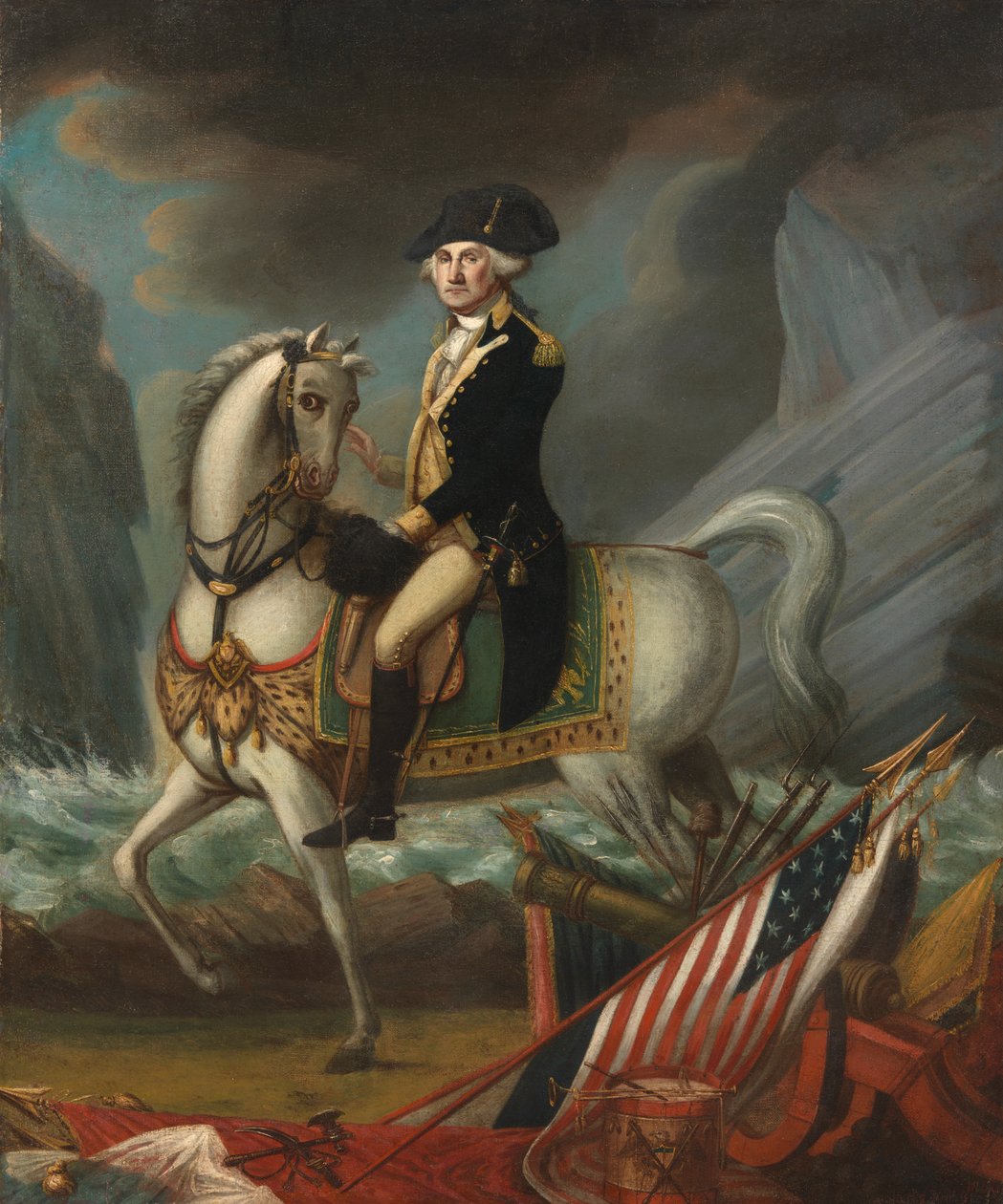George Washington, 1800. by William Clarke