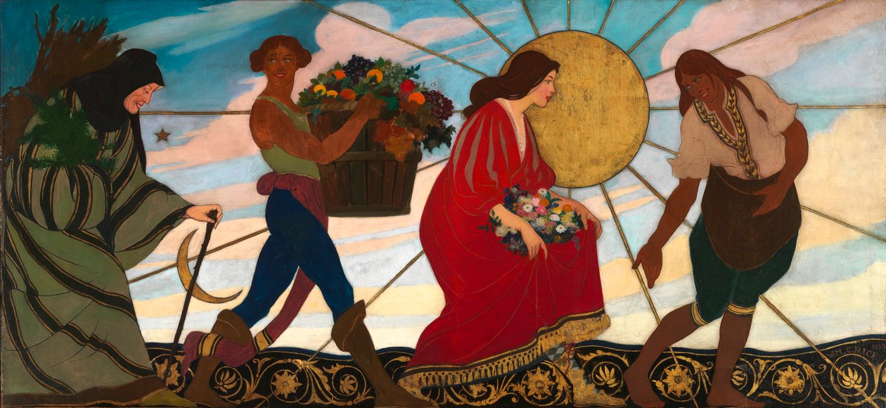 Dört Mevsim, 1923. by William Clarke Rice